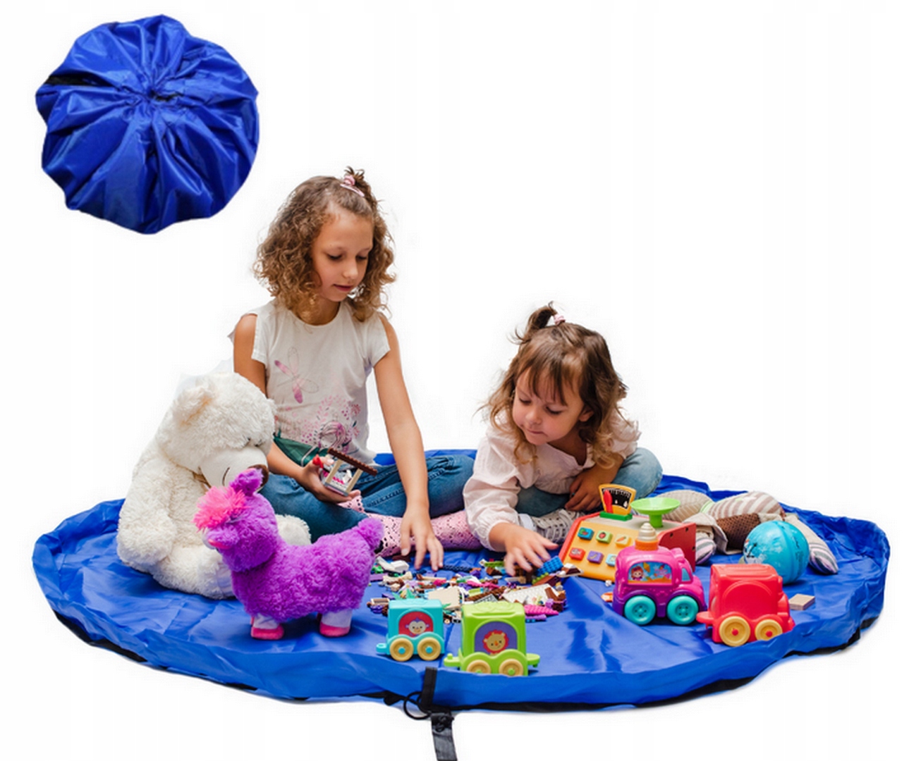 

Mata Torba worek organizer pojemnik zabawki klocki