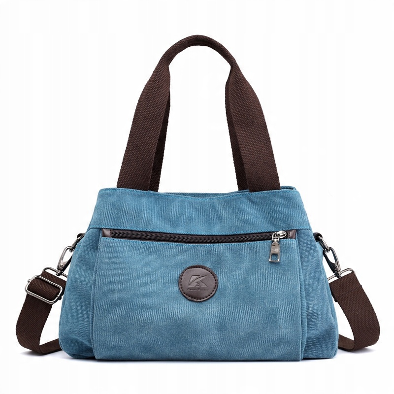 

Modna Torebka Damska Torba Płótno Canvas X214