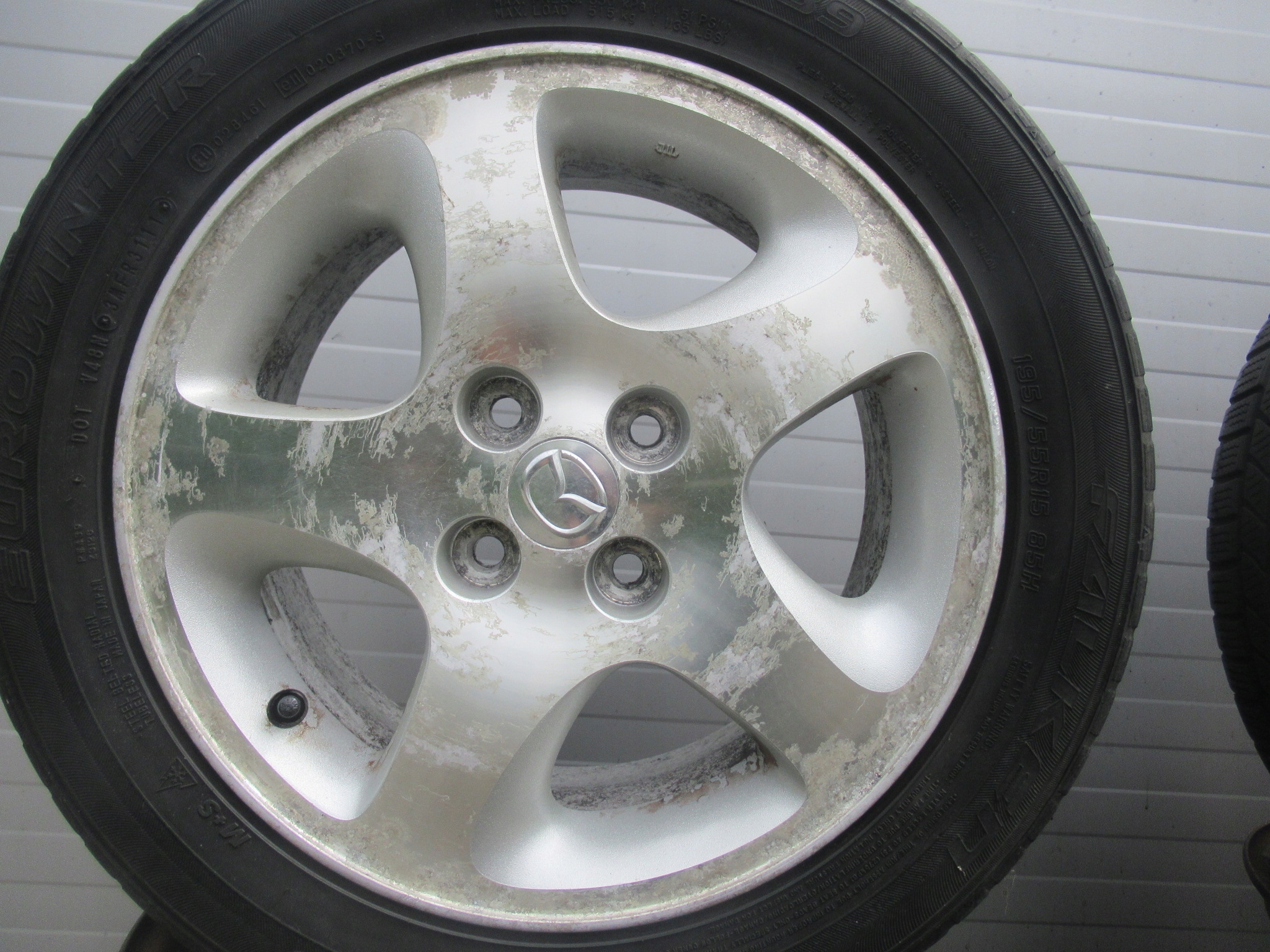 ALU+OPONY ZIMA MAZDA 2,HYUNDAI i20,SUZUKI SWIFT,BALENO,OPEL AGILA ,YARIS Producent felg Mazda OE