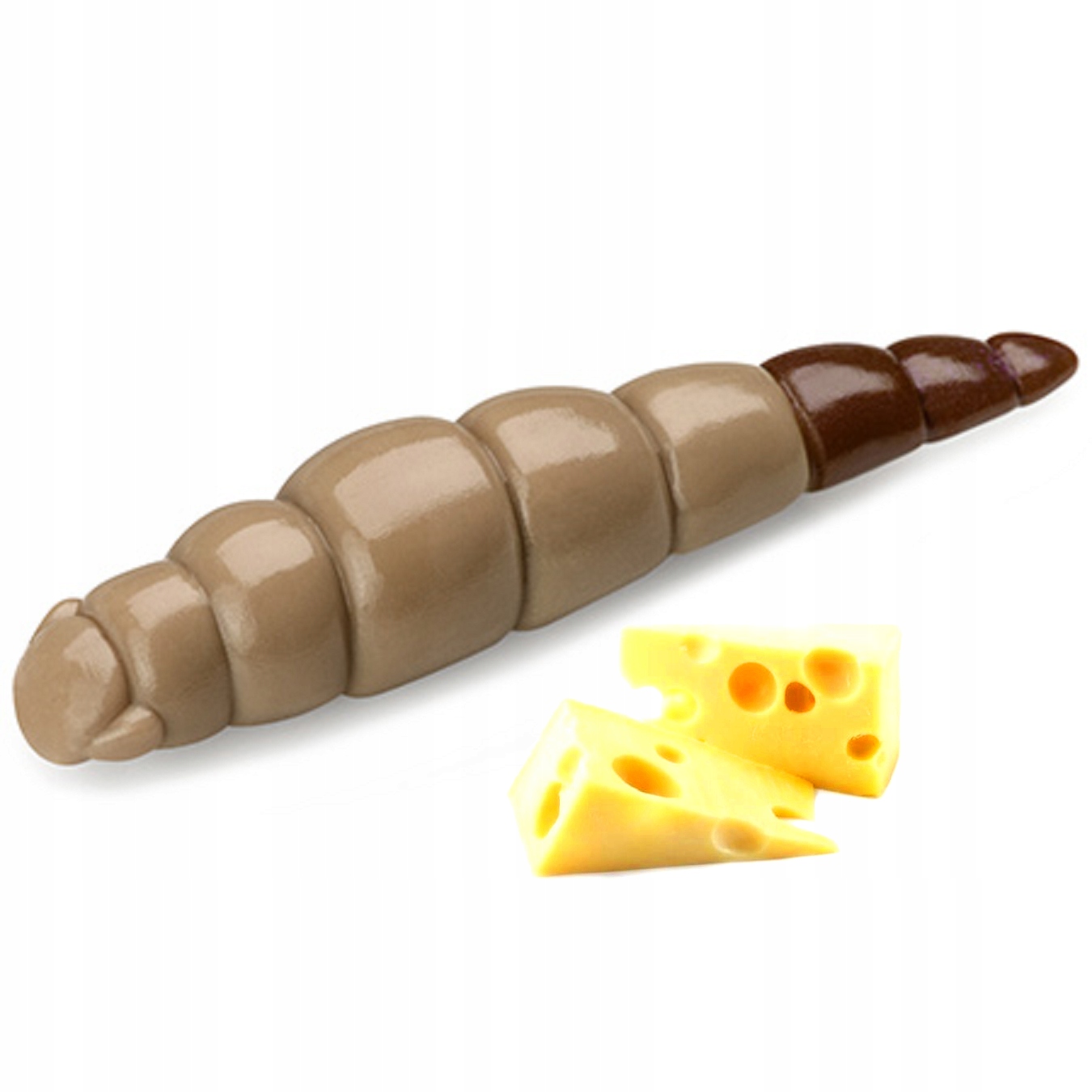 PRZYNĘTA NA PSTRĄGA LARWA PĘDRAK FISHUP SER 43 mm