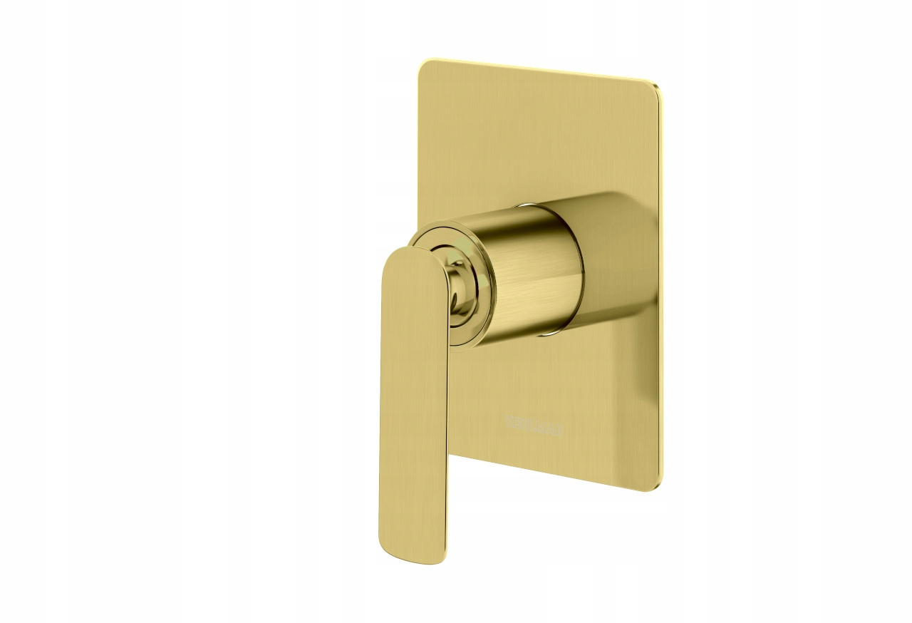 Sprchová batéria Kohlman Experience Brushed Gold zlatá QW220EGDB