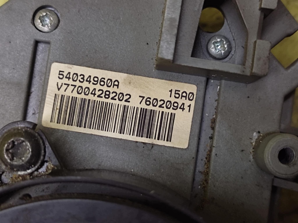 RENAULT SCENIC e DEVIO LUCI TERGICRISTALLO TERGI V7700428202