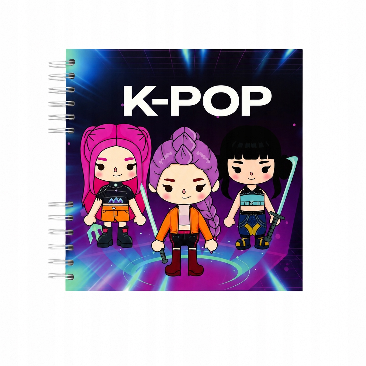 Kniha na suchý zip K-pop Toca huntrix album