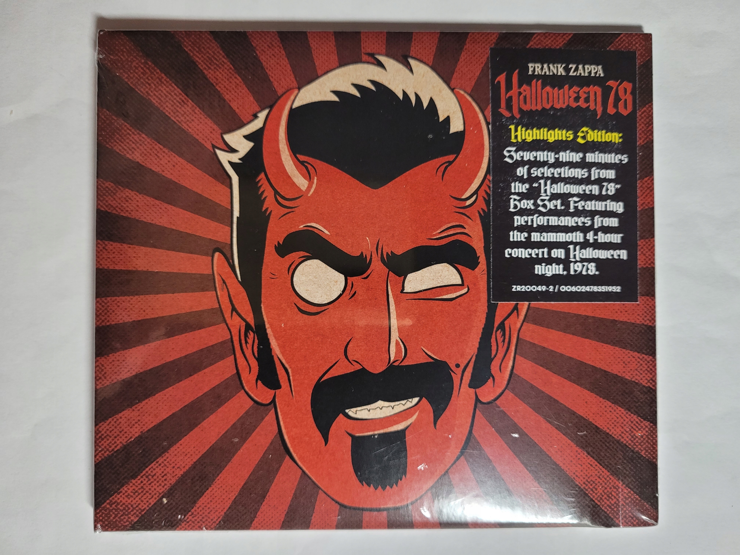 Frank Zappa Halloween 78 Highlights Edition (folia)