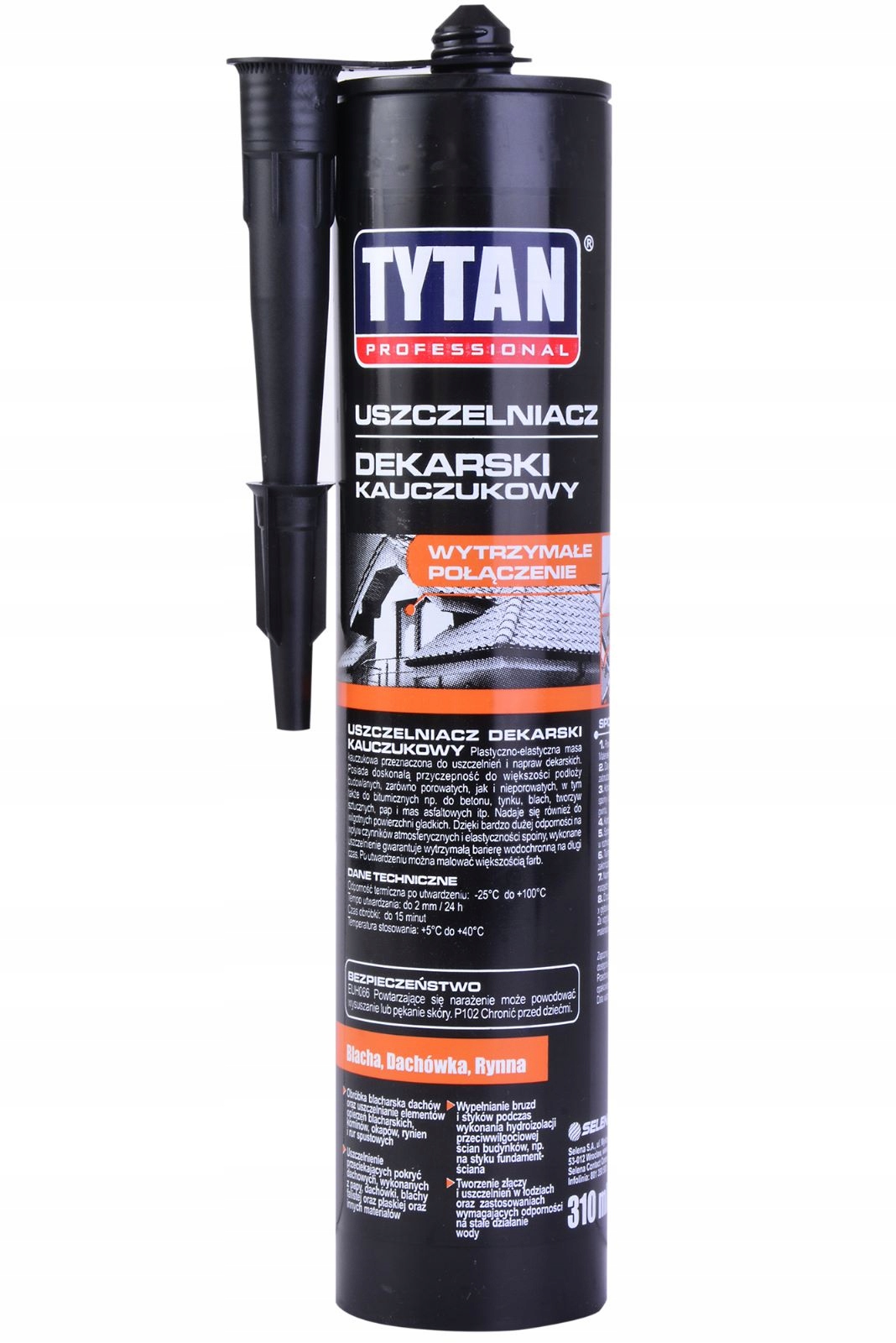 

Uszczelniacz Dekarski Tytan Bezbarwny 310ML