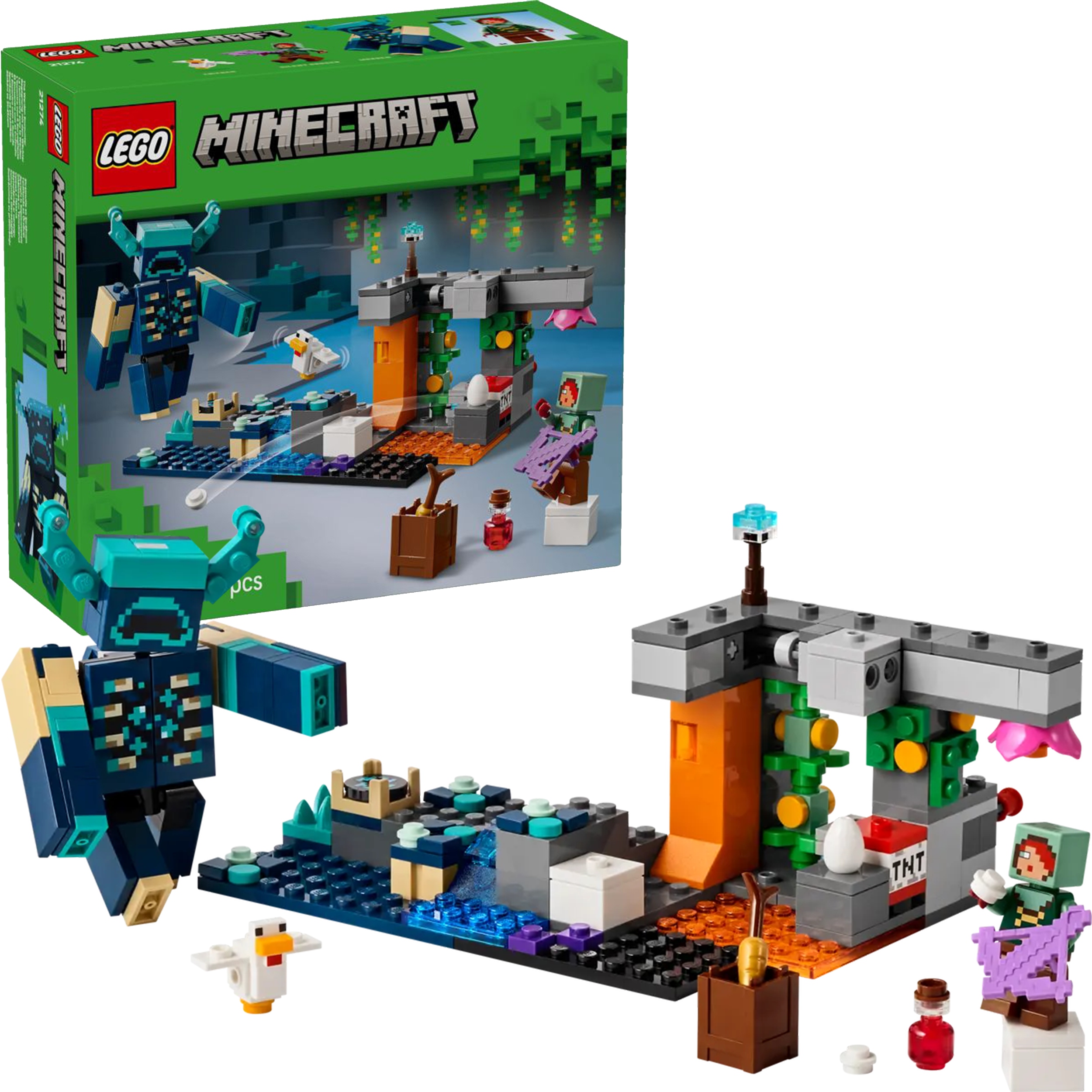 Lego Minecraft – Setkání se strážcem – 21274