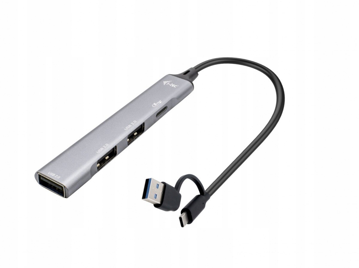 I-tec Hub Usb-c/usb-a Metal 1x Usb 3.0 3x Usb 2.0