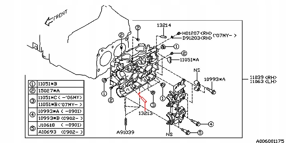 SUBARU PROWDNICA GŁOWICY ZAWORU WYDECHOWEGO DOHC Typ samochodu Samochody osobowe