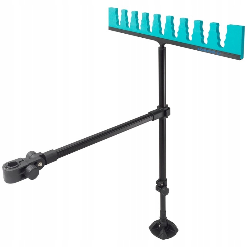 Stojak Podpórka Grzebień Do Topów Wędek Z Nogą 9 Gniazd Lorpio Uni 59cm