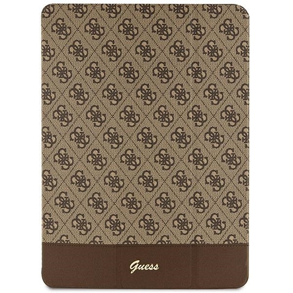 Guess GUFCP12PS4SGW iPad Pro 12.9" hnědý/brown 4G Stripe Allover