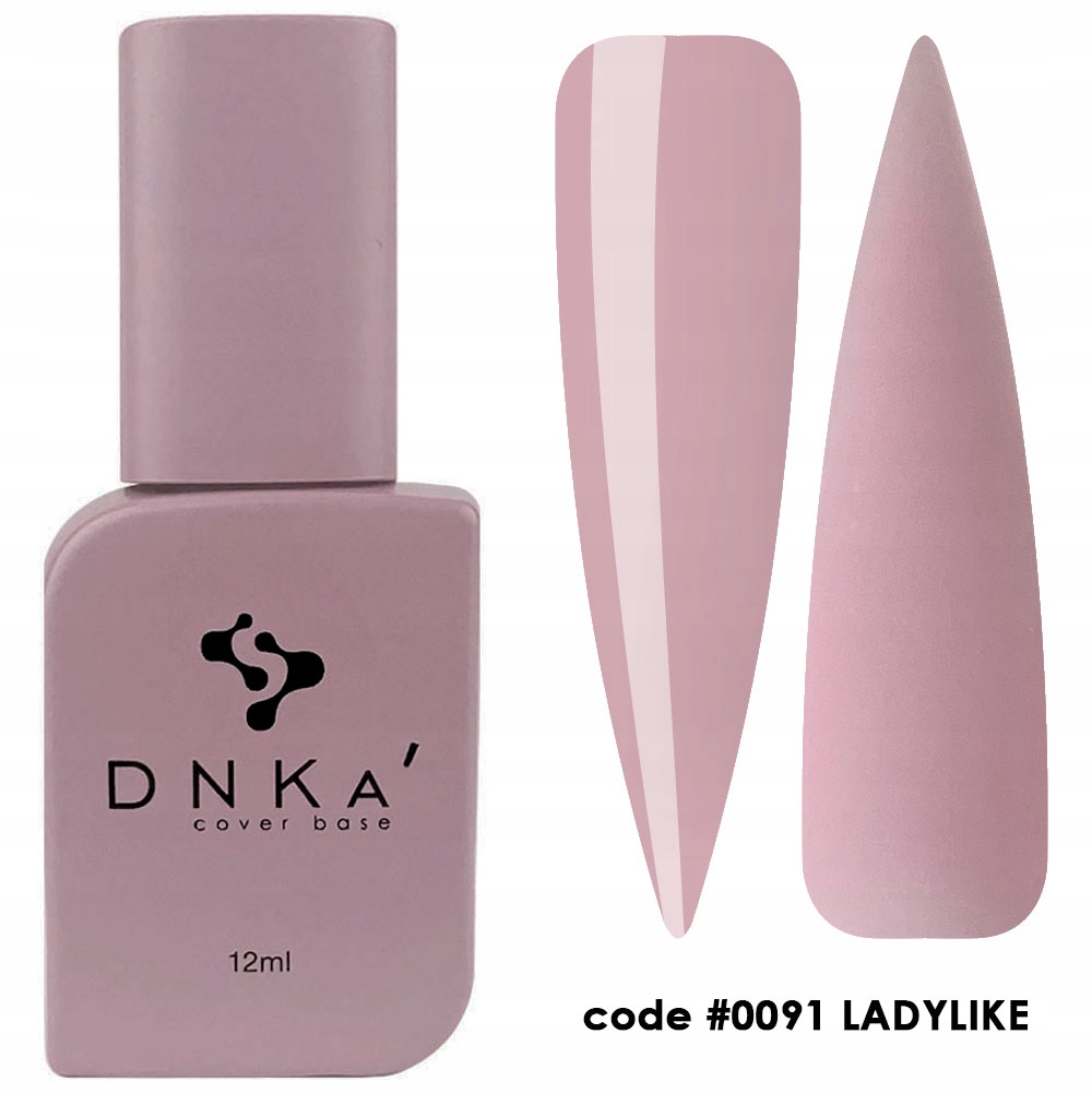 DNKa Cover Base 12 ml, 0091 IDEALNY NUDE