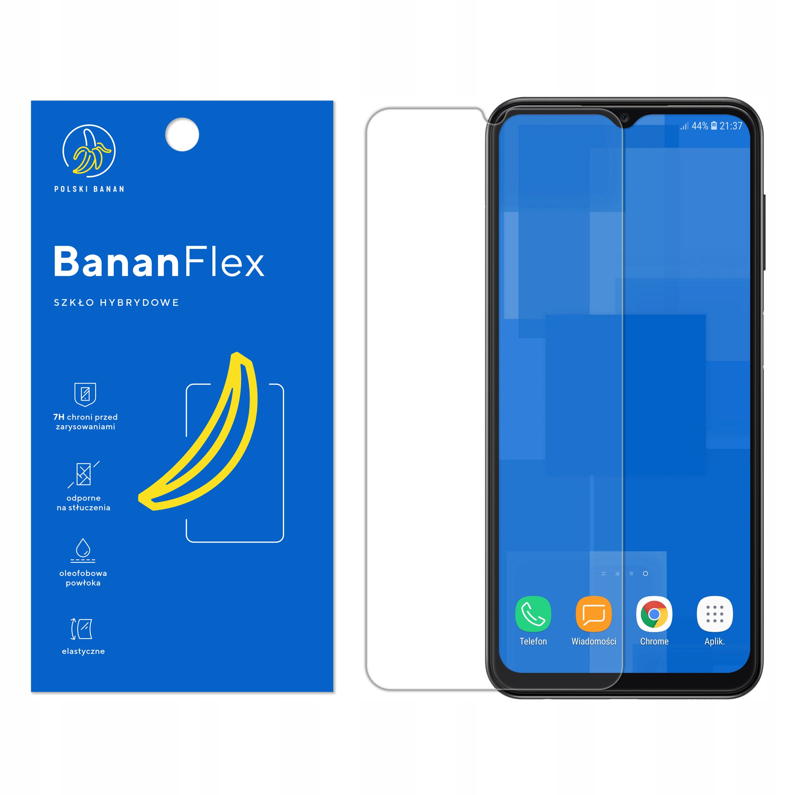 

Szkło Hybrydowe Polski Banan 7H do Samsung A13 4G