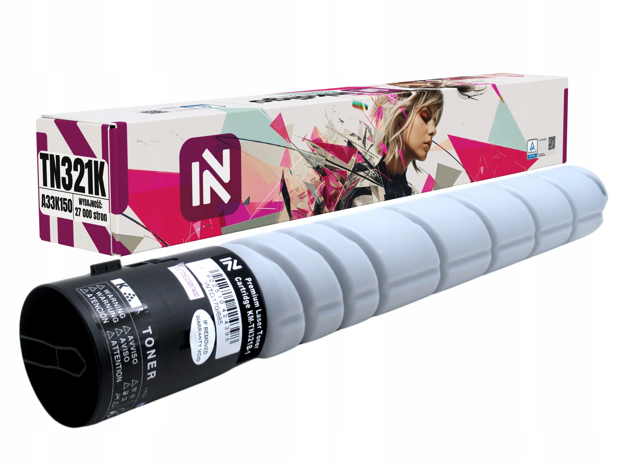 Toner Pro Konica Minolta C224e C284 C364e TN321K