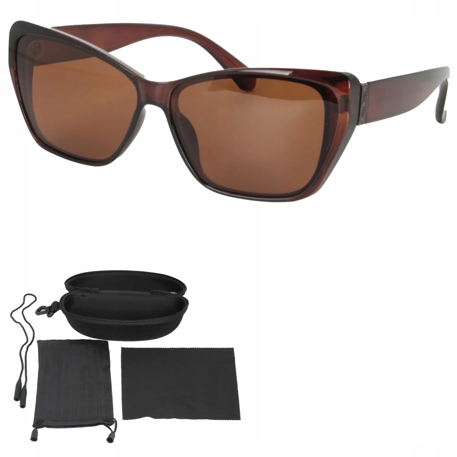 Polar Fashion PR9171C2 Hnědé polarizační sluneční brýle