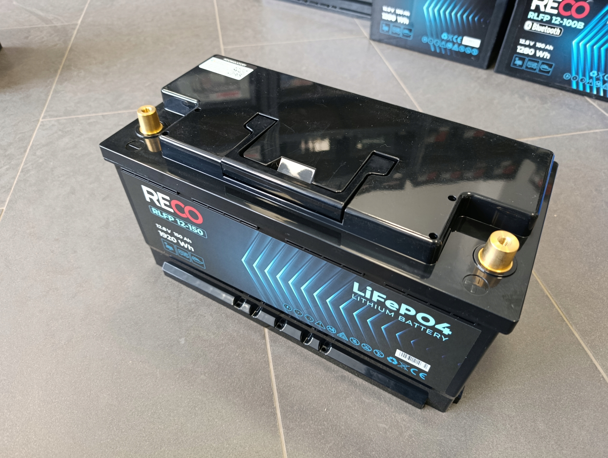 Akumulator LiFePO4 150Ah Reco RLFP12-150 lekki niska obudowa L5 19cm!!!