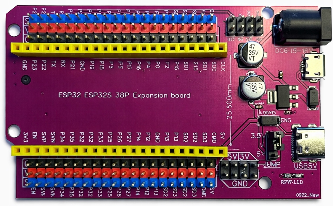 Regulator Płytka Rozszerzeń z Modułem Zasilania ESP32