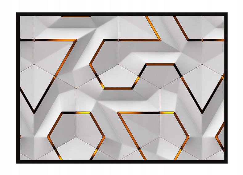 

Obraz Plakat W Ramie 53x73 cm Wzór P1694