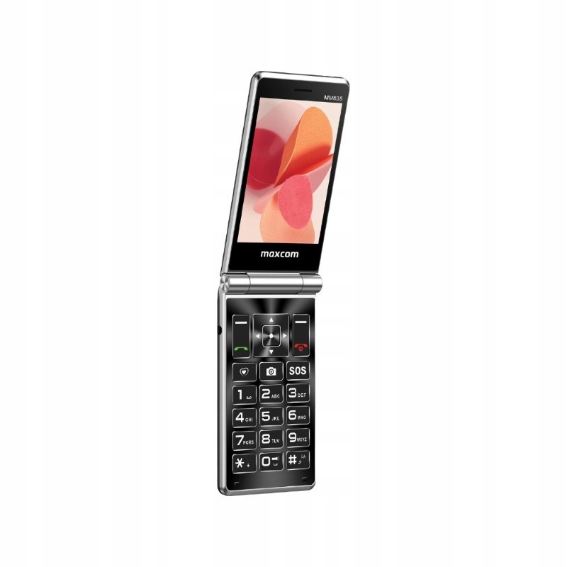 Maxcom MM835 4G független mobiltelefon, Dual Sim, extra nagy gombokkal,lila