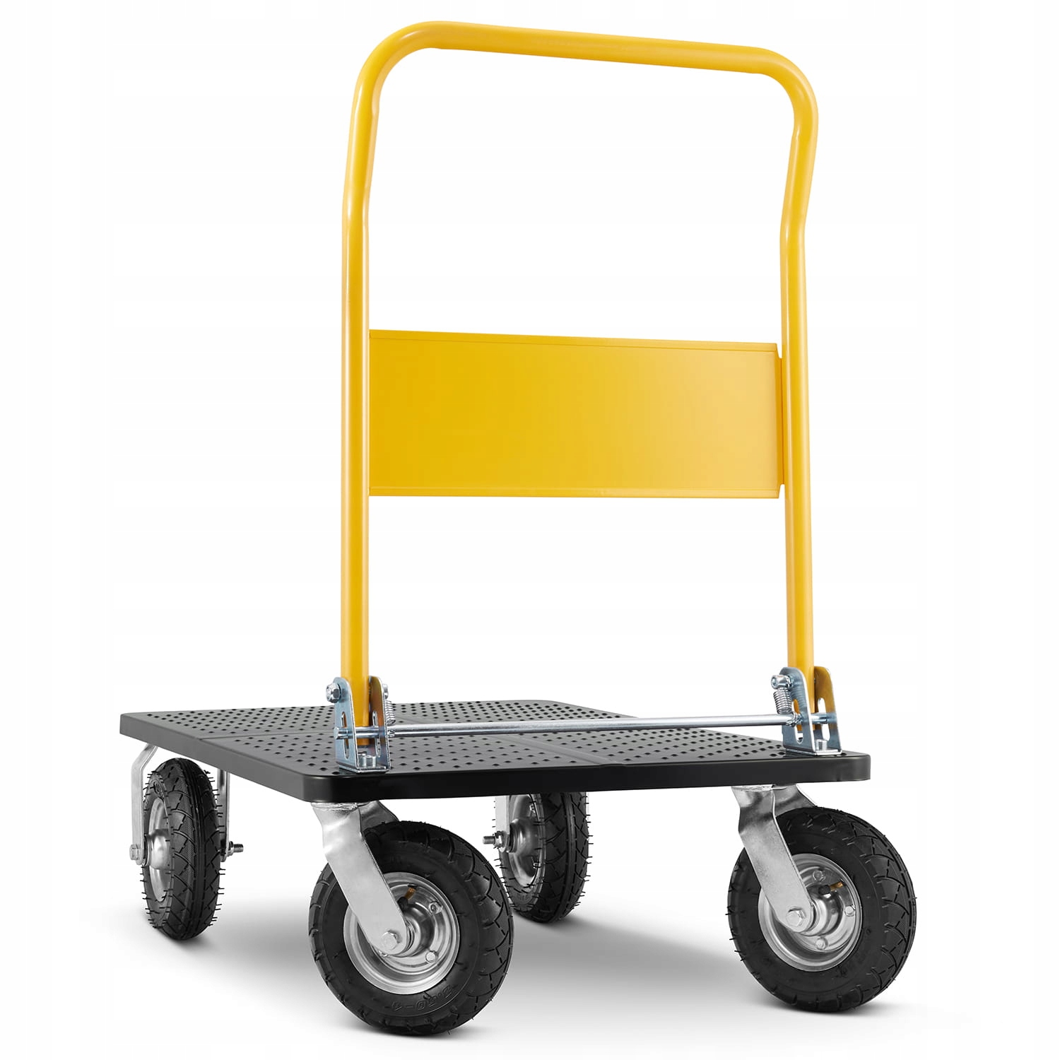 Wózek magazynowy transportowy składany pompowane koła HIGHER PRO 300kg LH10-300-P — 17