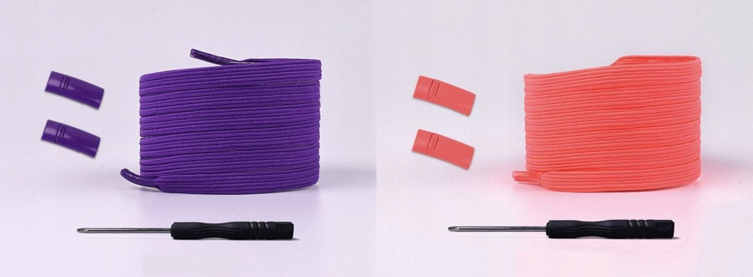 SZNURÓWKI ELASTYCZNE GUMOWE bez wiązania_24 kolory Płeć chłopcy dziewczynki