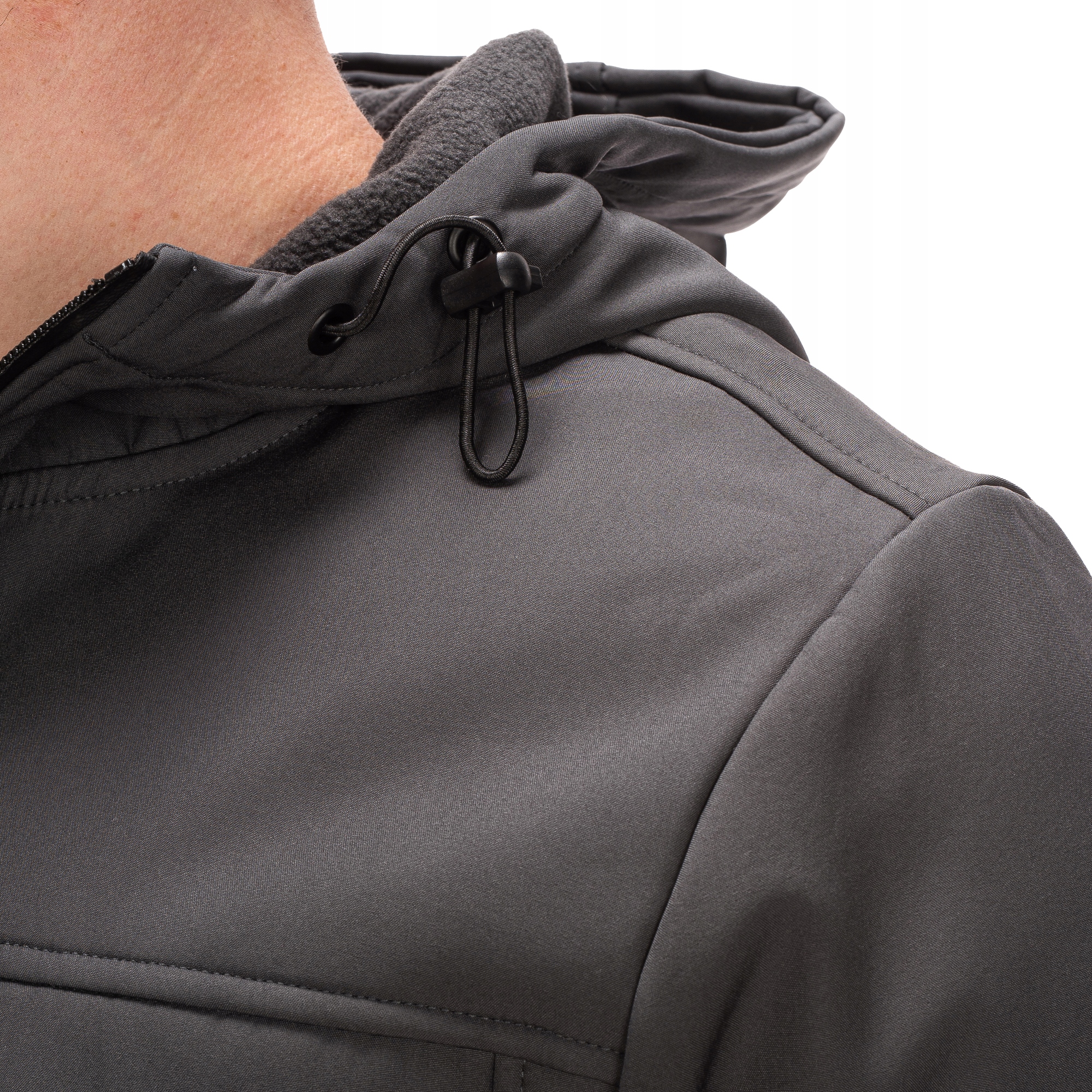 B6523-5 roz. L MĘSKA KURTKA SOFTSHELL PRZEJSCIOWY Odcień grafitowy