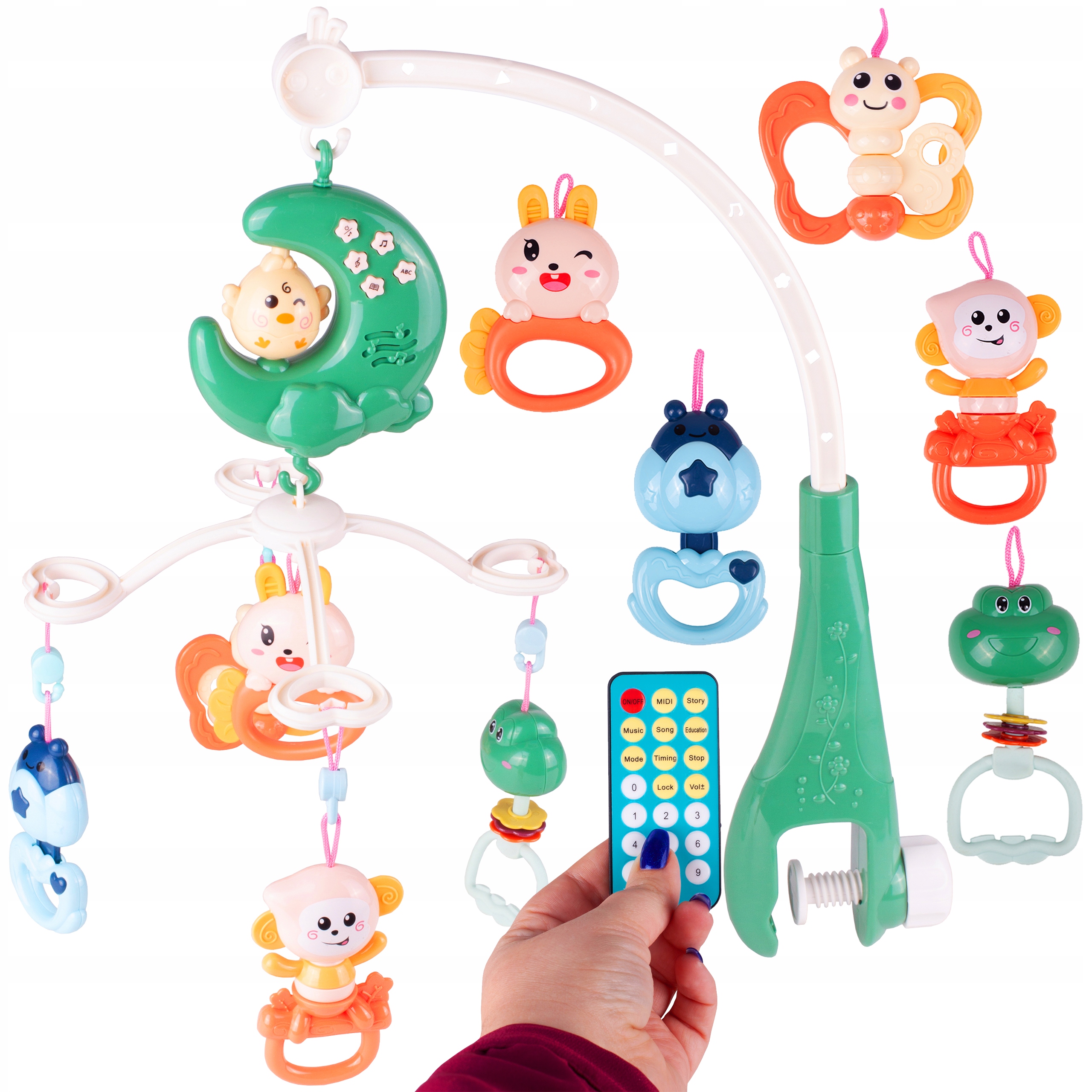 CAROUSEL FOR COT WITH 100 MELODI REMOTE CONTROL