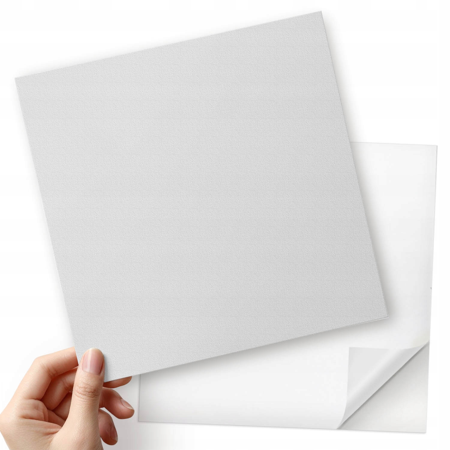 Sada samolepících vinylových dlaždic v odstínech šedé 20x20x20 cm