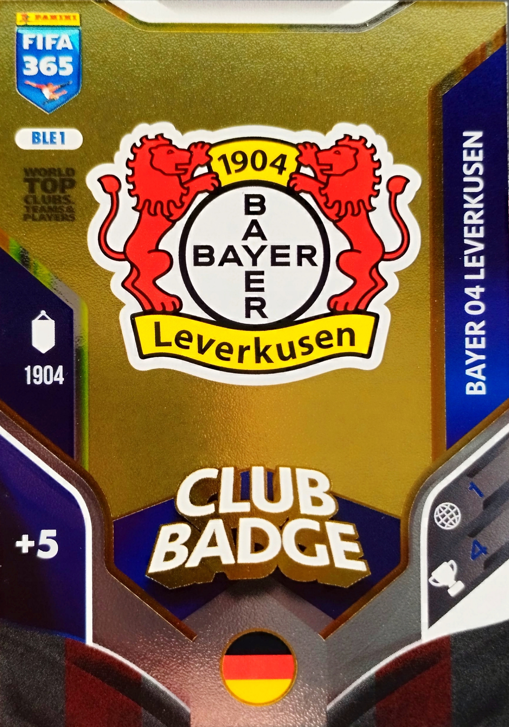 Fifa 365 2026 Fans Club Badge Logo BLE1 Bayer Leverkusen