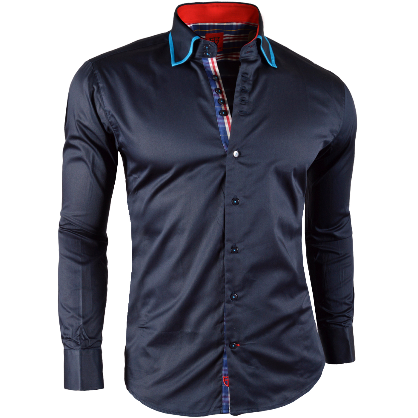 Pánská košile Engarde Mondo Casual Mřížka bavlněná