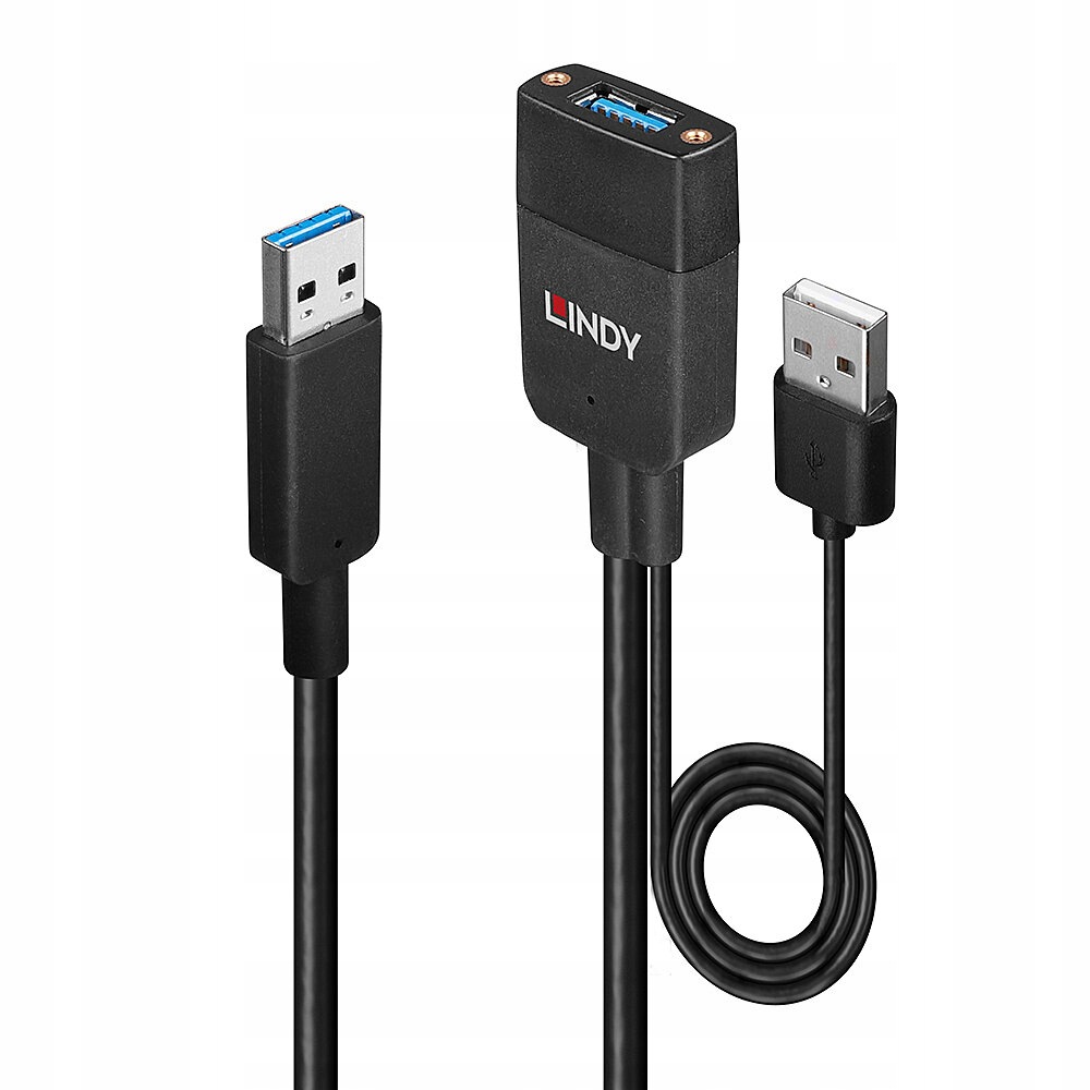 Lindy Hybrid kabel przedłużający Usb 35 m