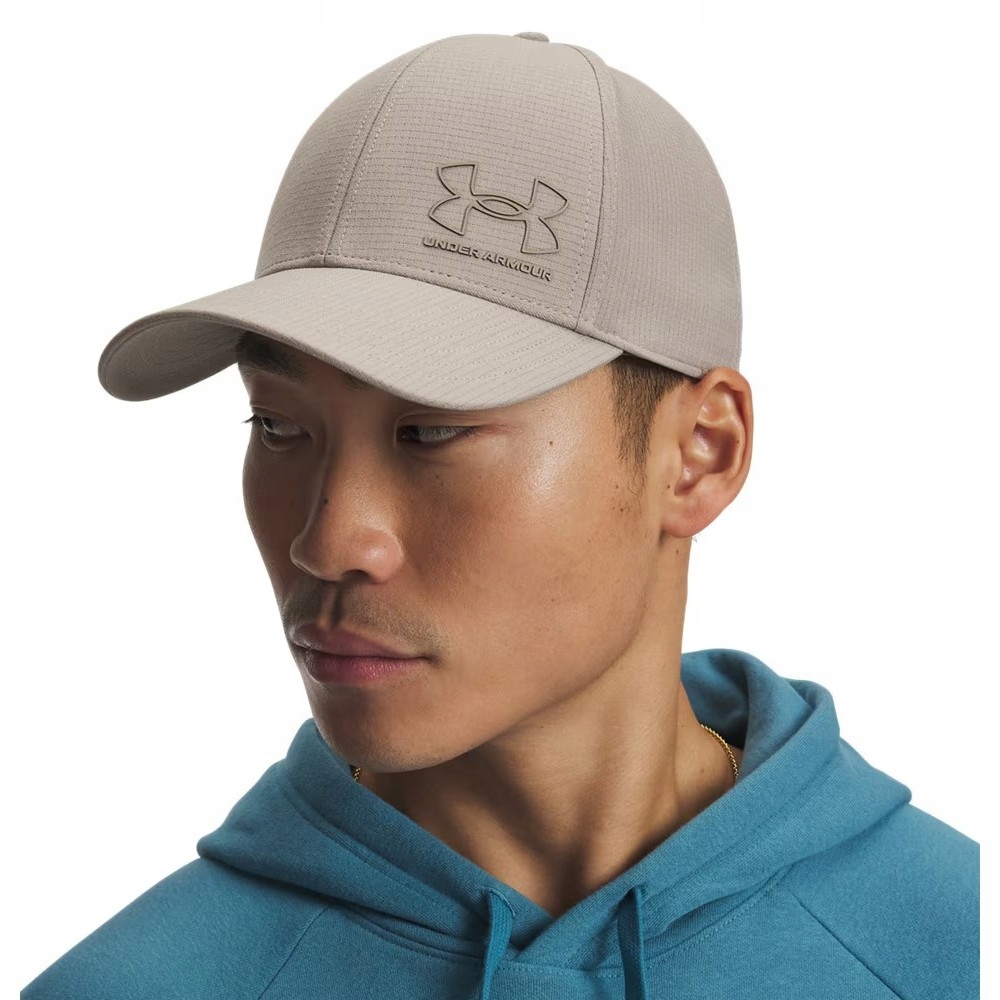 Under Armour Czapka Z Daszkiem Iso-chill Timberwolf Taupe r. S/m