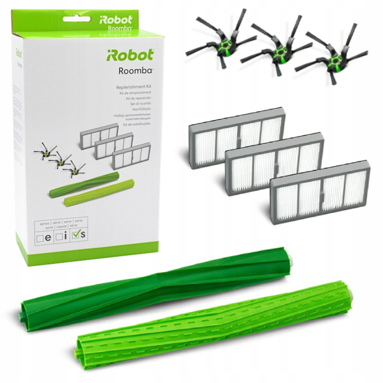 Zestaw wymienny (Filtry, Szczotki) iRobot Roomba serii S