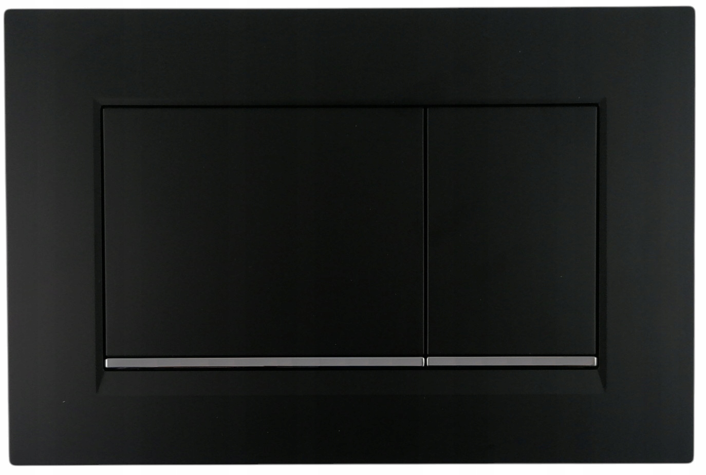 Wc splachovací tlačítko Alt2 černá matná pro rám Geberit Duofix UP320 Sigma