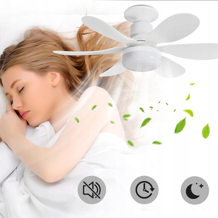 2w1 40w 52cm WIATRAK ŻARÓWKA Lampa LED z Wentylatorem E27 + Pilot Marka inna