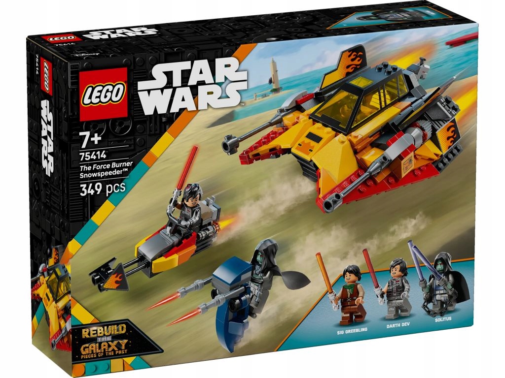 Lego 75414 Star Wars Plamenný sněhový vrtulník