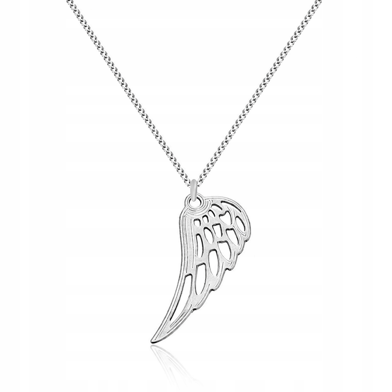 Stříbrný náhrdelník Andělská křídla Symbol svobody Stříbro ryzost 925