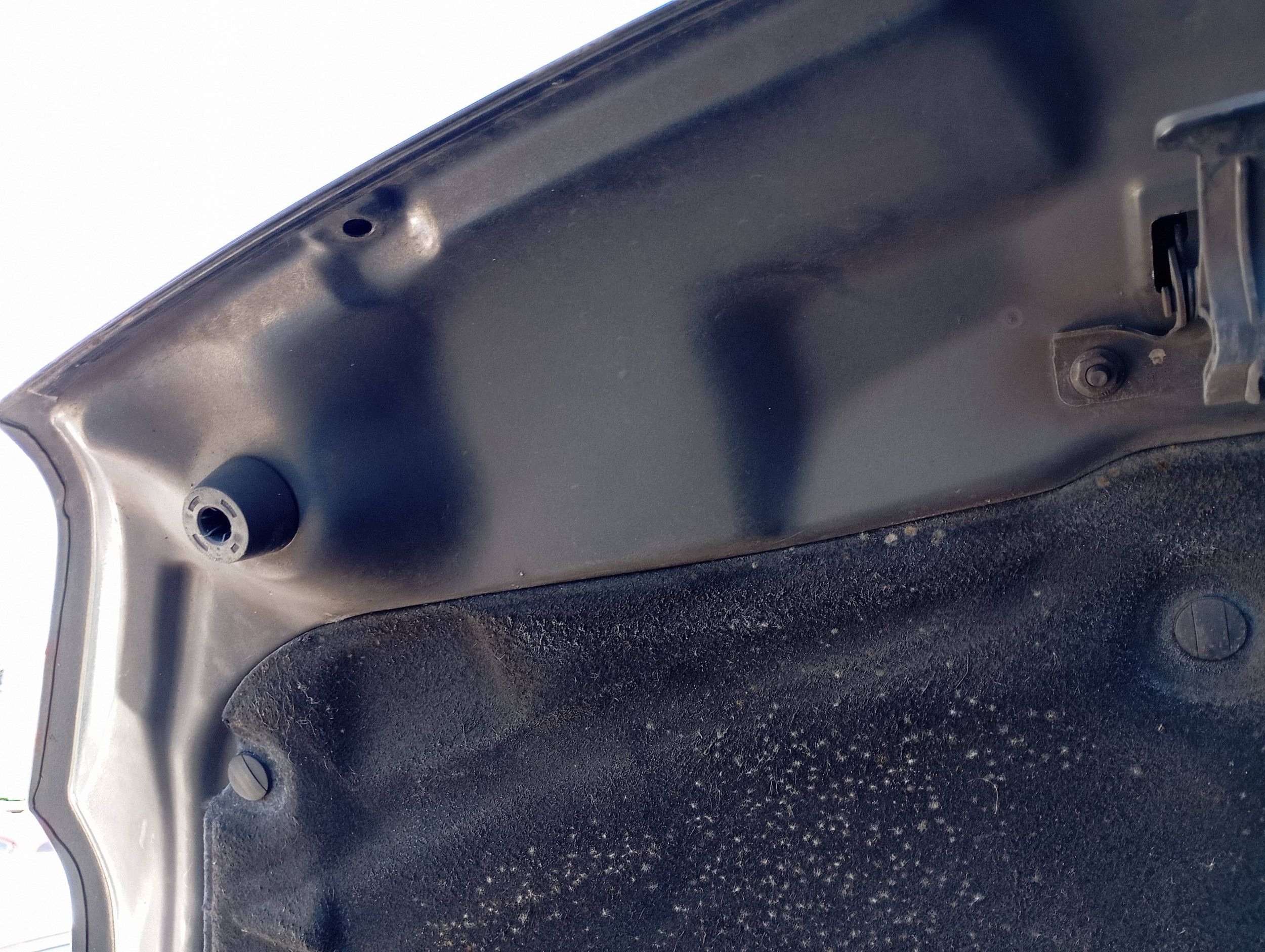 PEUGEOT 208 and 1 2012-2019 bonnet front engine housing cover grey KTP