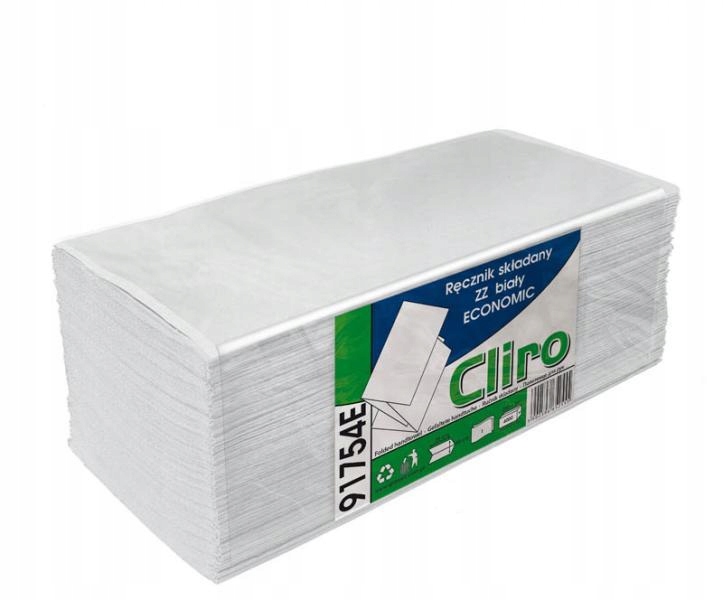 

Cliro Economic Ręcznik papierowy Składany Zz Biały