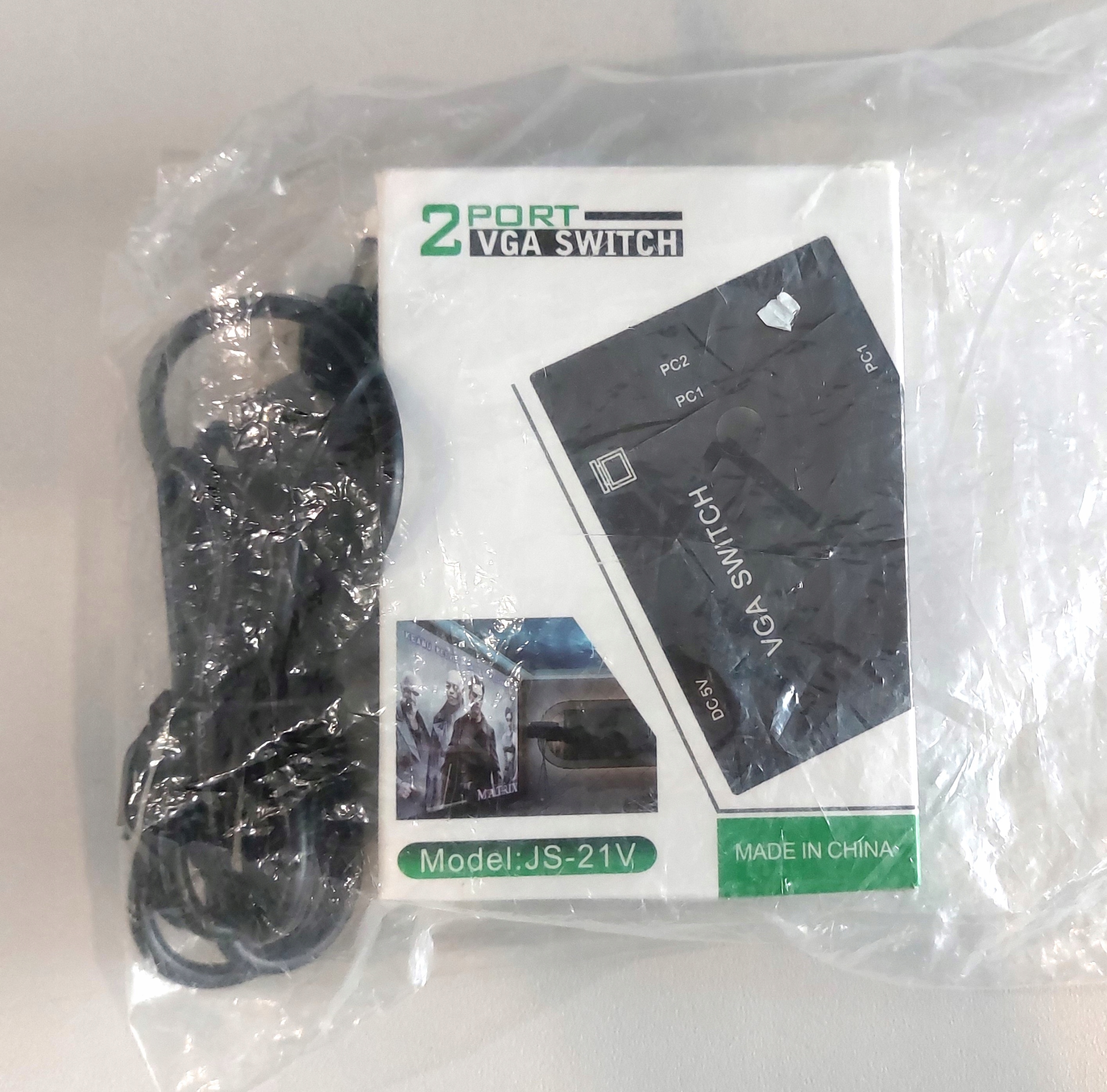 VGA Switch SwiatKabli 5A4-01-22 czarny