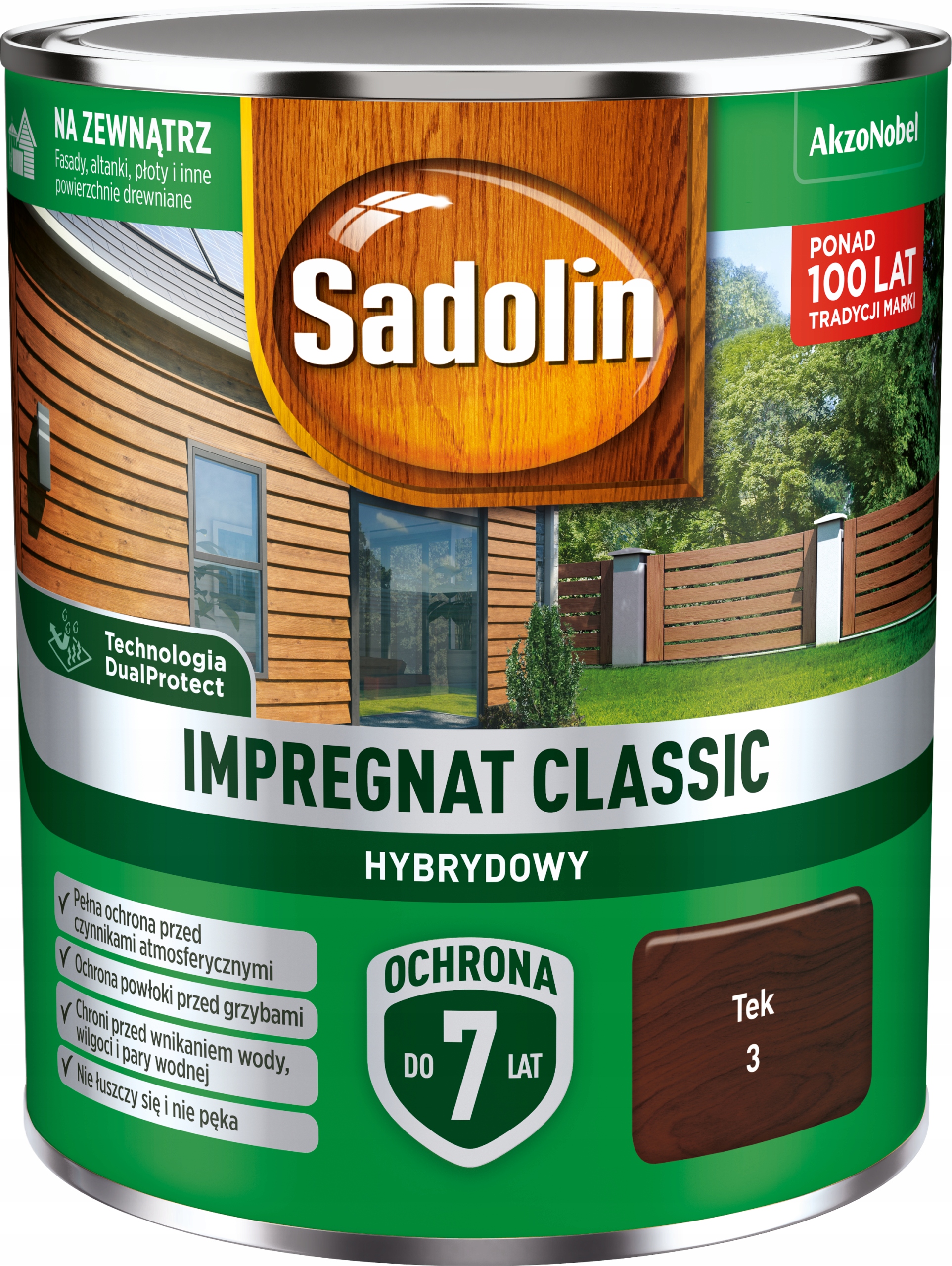 SADOLIN CLASSIC IMPREGNAT 0,75L TEK Marka Sadolin