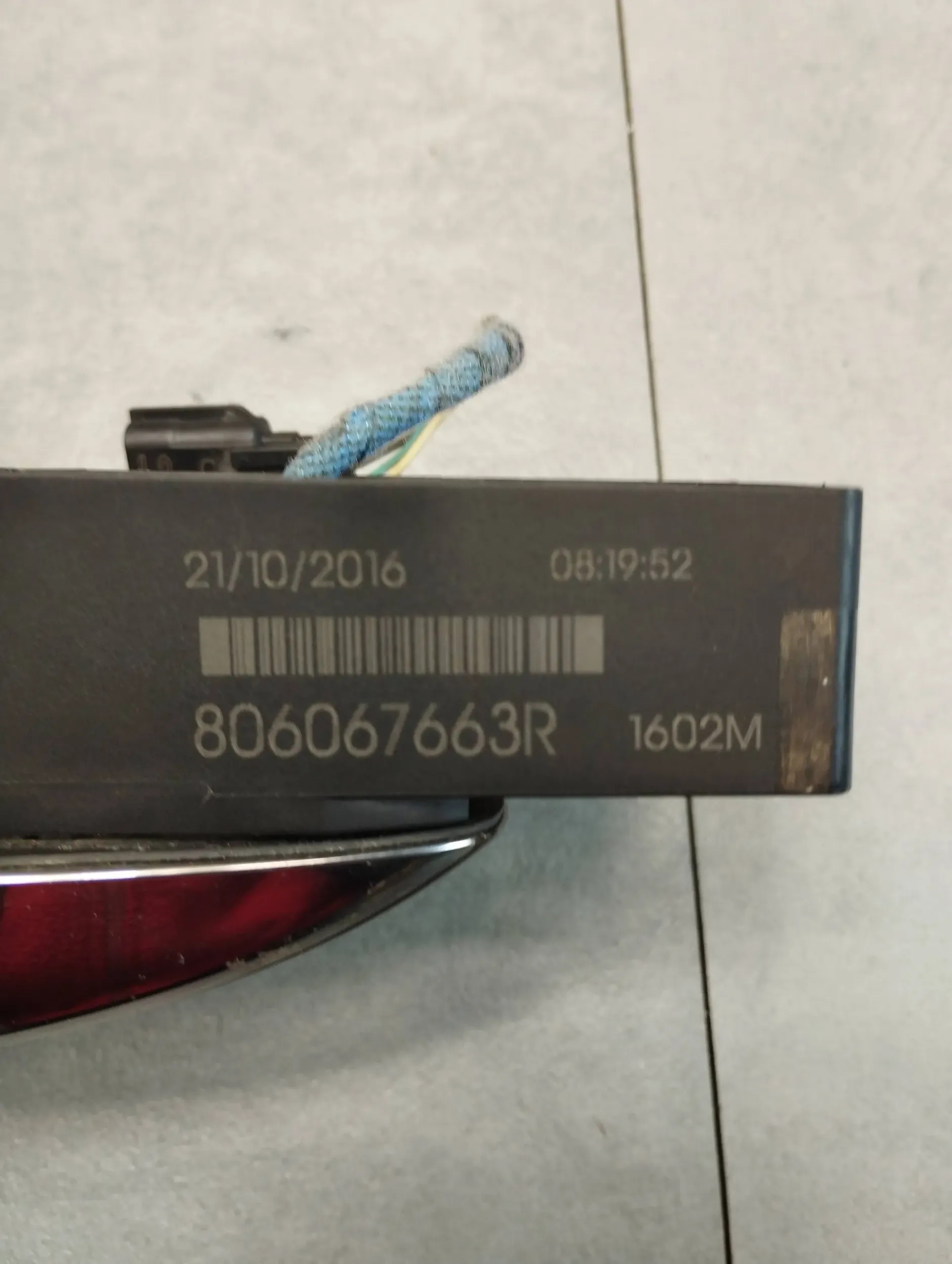 Renault Scenic IV handle right front TECNM