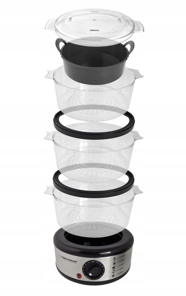 Parowar STEAM VOLCANO Kolor dominujący przezroczysty