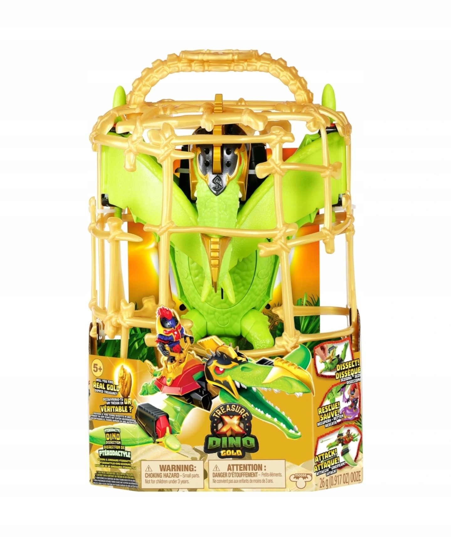 

Treasure X Dino Gold Pterodaktyl dinozaur figurka