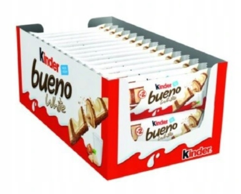 30x 39g Kinder Bueno White z nadzieniem Karton