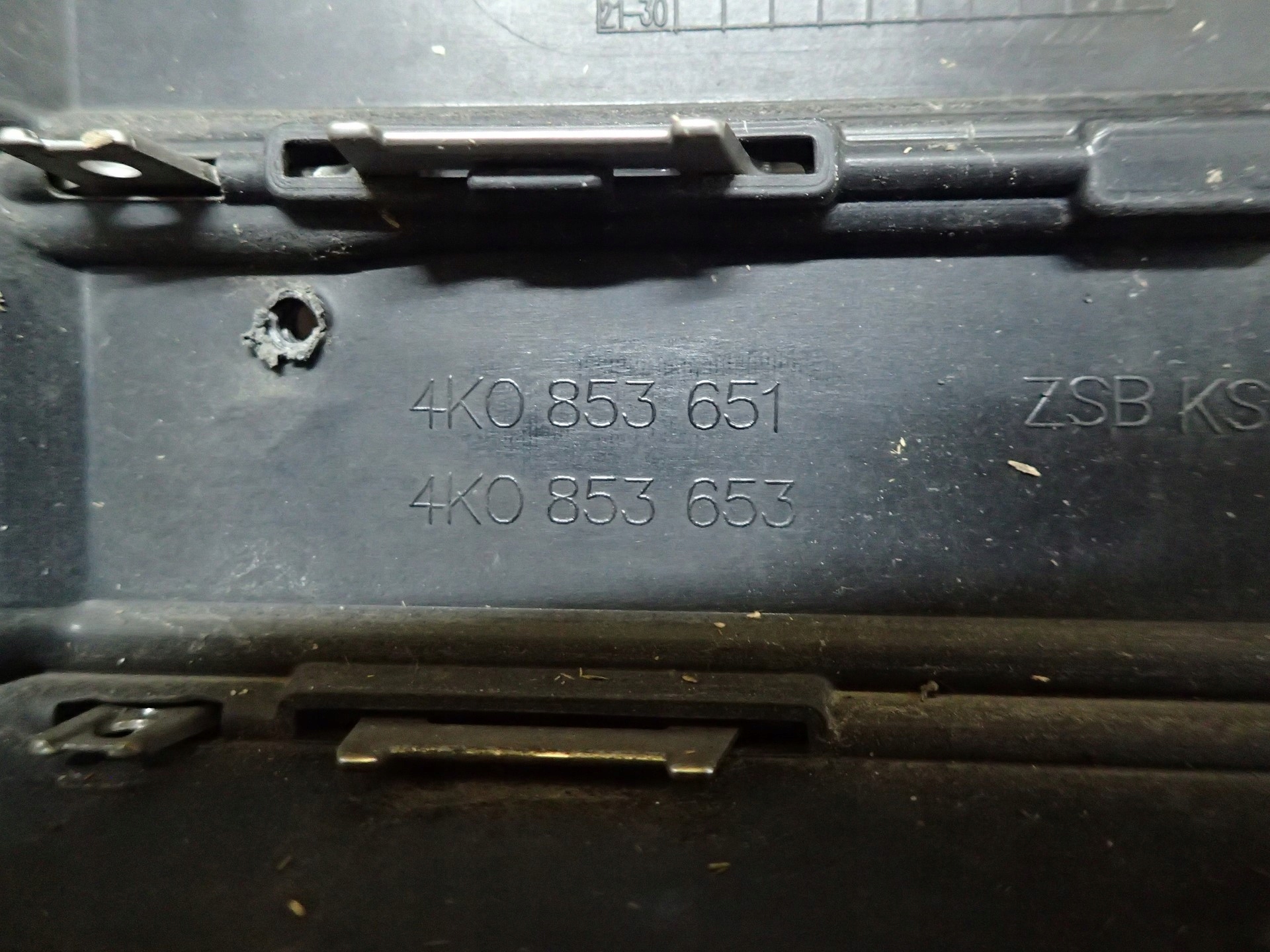 Grill Grill AUDI A6 C8 4K S LINE 4K0853651C