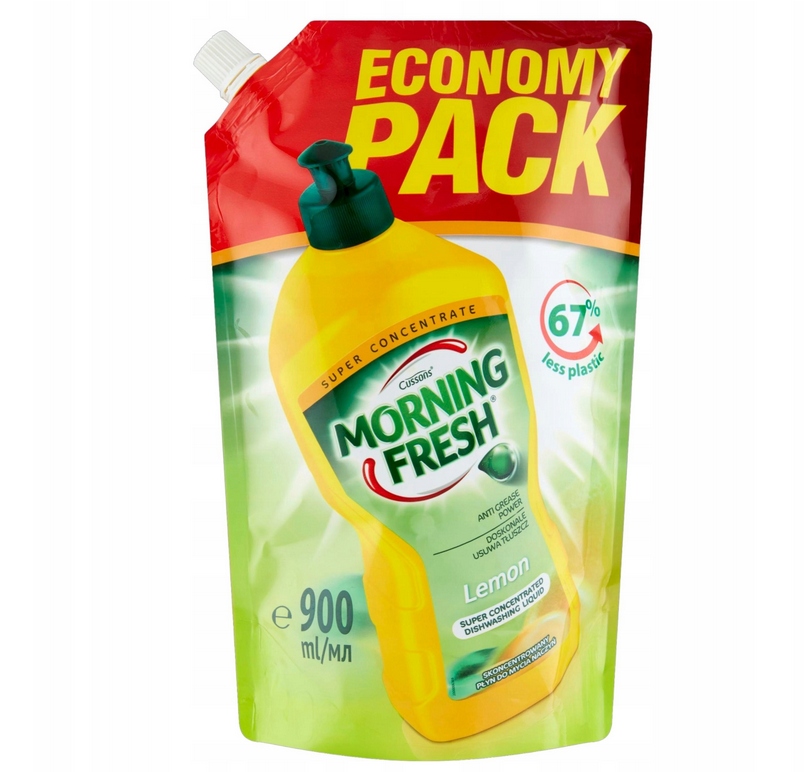 

Płyn do naczyń Morning Fresh Cytryna 900ml zapas