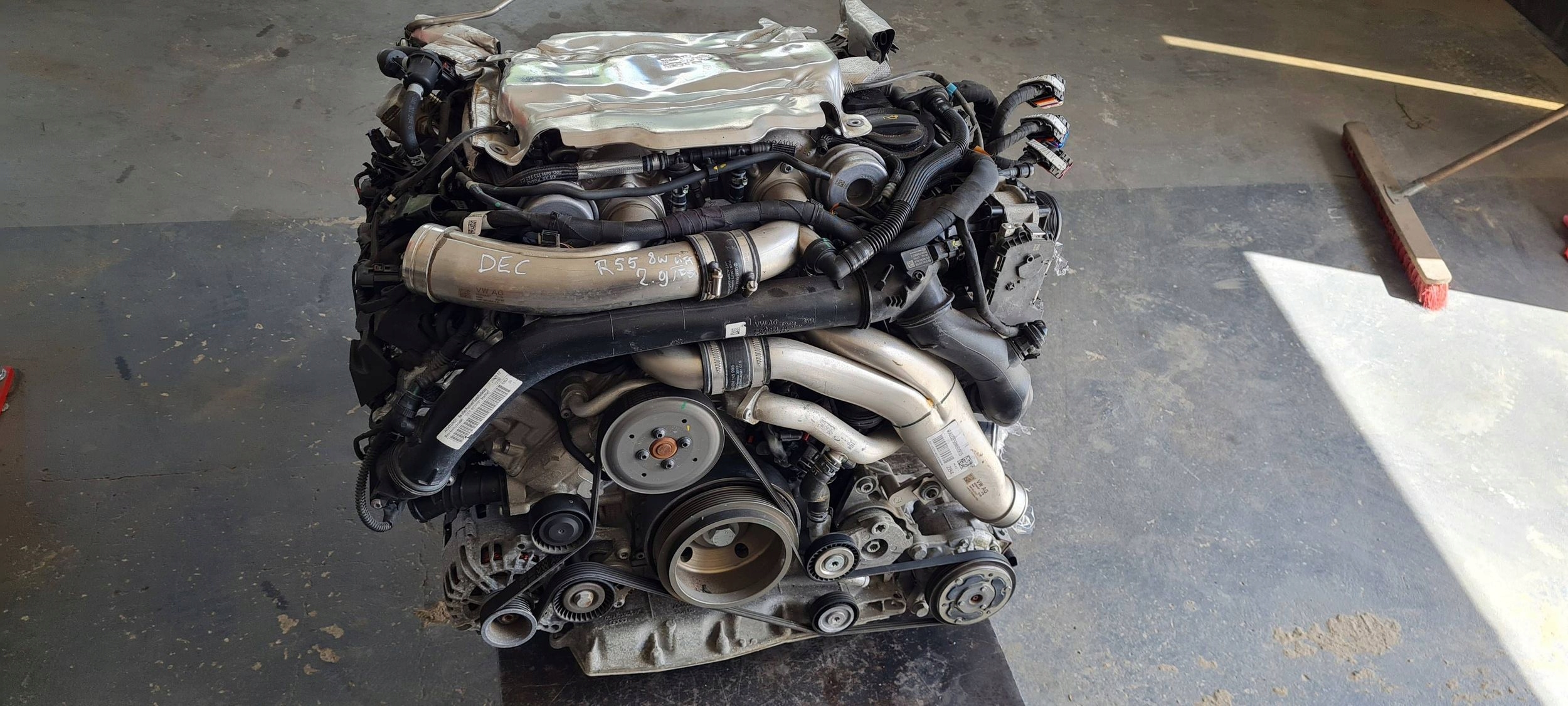 RS5 8W LIFT engine complete 2.9 TFSI DEC DECA RS4 B9 8W 67TYS KM