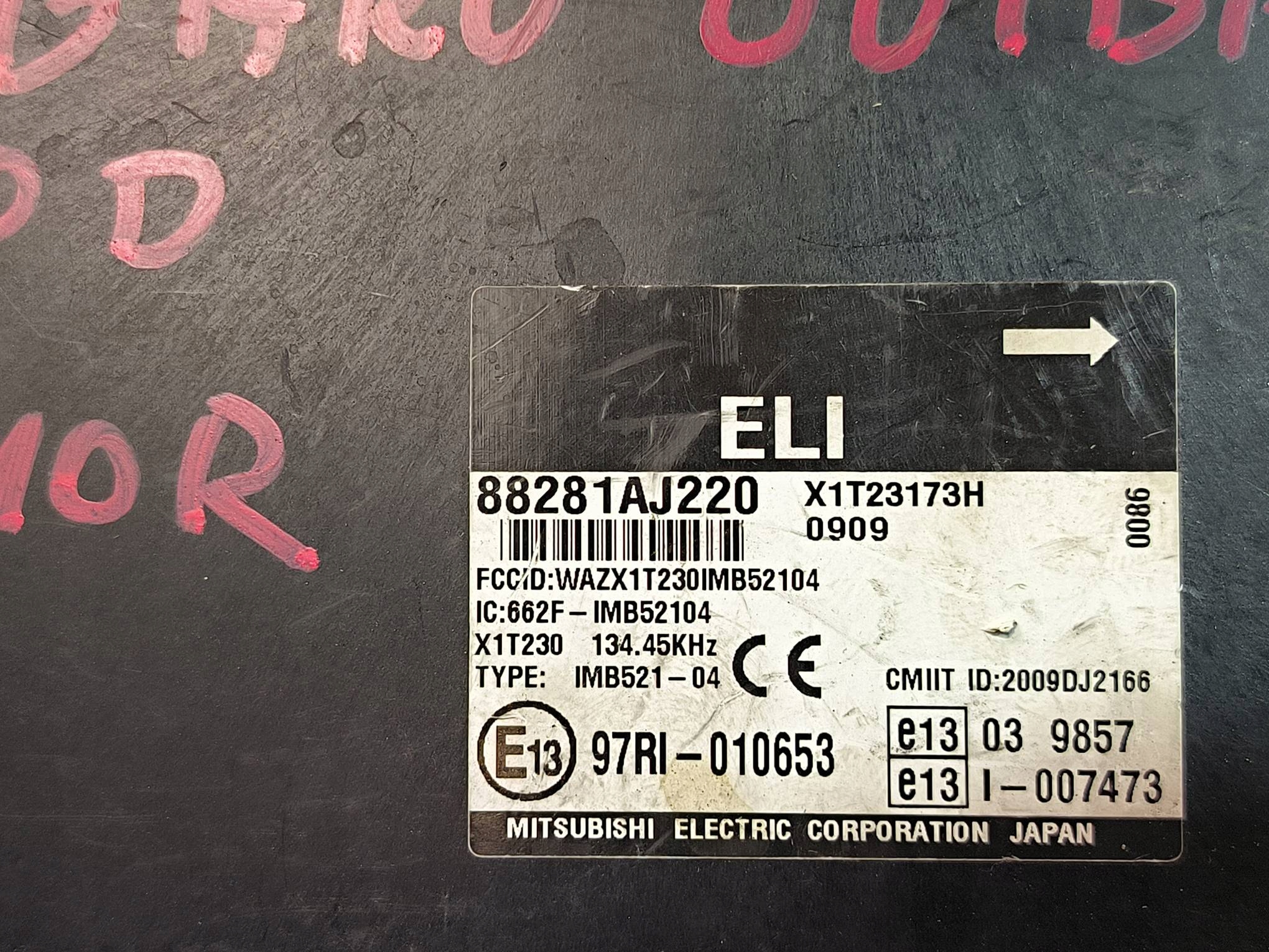 Module BSI 88281AJ220 SUBARU OUTBACK