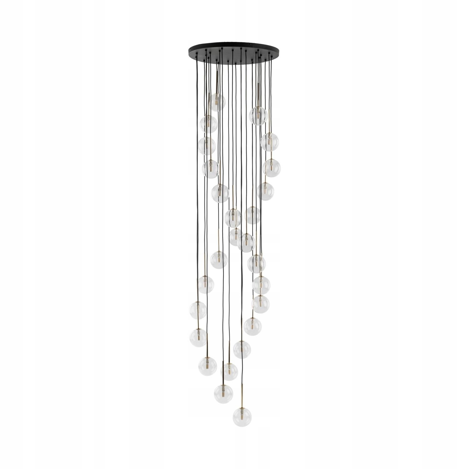 Veľká závesná lampa Aurora Transparent 10258 Tk Lighting