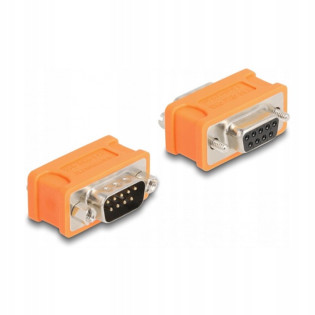 Delock Adapter Can D-Sub 9 z rezystorem zakończeniowym